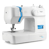 Máquina De Costura Para Leves Reparos Não Costura Jeans Elgin Jx-2052 Futura Plus 220v Cor Branco