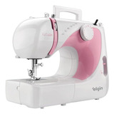 Máquina De Costura Reta Elgin Futura Jx 2040 Branca rosa