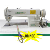 Máquina De Costura Reta Industrial Bracob Bc6150 Completa Cor Cinza 110v 220v