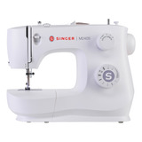 Máquina De Costura Reta Singer Doméstica M2405 Portátil Branca 127v