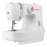 Máquina De Costura Reta Singer M1605 Portátil Branca 127v
