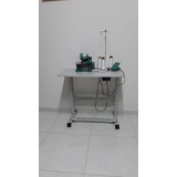 Máquina De Costura Semi Industrial Tander Tmco150 Verde 110v