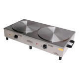 Máquina De Crepe Francês Panquequeira Elétrica 220v Ademaq