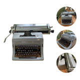 Máquina De Datilografia Olivetti Decoração Relíquia Vintage