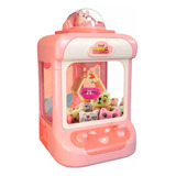 Máquina De Diversões Pega Bichinhos Pelúcia Rosa   Zoop Toys