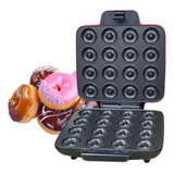 Máquina De Donuts De Fazer Mini Rosquinhas 16 Furos
