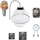 Máquina De Encher Balões Com Expansor 5 Balões Bobo De Boca Larga 5 Bolas De Látex Transparentes 1 Alicate Alargador Kit De Ferramentas Para Enchimento De Presentes De Balões Hilarious123