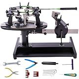Máquina De Encordoamento De Raquete De Mesa Máquina De Encordoamento De Raquete De Badminton A Velocidade De Puxar O Fio é Ajustável Marca De Escala Dupla Kg Lb 9 102 Libras