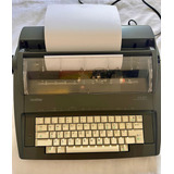 Máquina De Escrever Brother Ax325 Funcionando