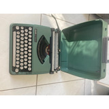 Máquina De Escrever Olivetti Lettera 82 Com Maleta Raridade
