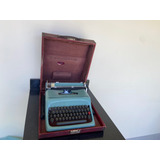 Máquina De Escrever Olivetti Studio 44 - Funcionando