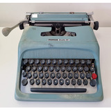 Máquina De Escrever Olivetti Studio 44 Com Estojo Portátil