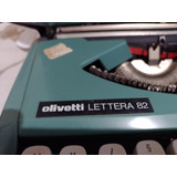 Máquina De Escrever Olivettil Lettera 82
