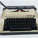 Máquina De Escrever Remington 15 Maleta fita Antiga 
