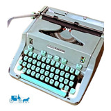 Máquina De Escrever Suíça Antiga Hermes 3000 Retro Luxo