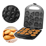 Máquina De Fazer Biscoito Cookie Waffle Crepeira 220v Ydtech