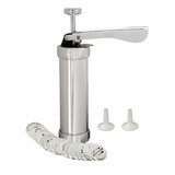 Maquina De Fazer Biscoito Cookies Inox 20 Moldes Brinox