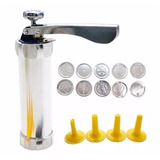 Maquina De Fazer Biscoito E Decoração Em Bolo Cookie Press