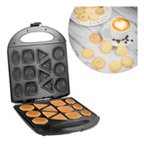 Máquina De Fazer Biscoito Elétrica Bolacha Cookie Waffle