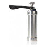 Máquina De Fazer Biscoitos Bolacha Cookie Press 20 Moldes Cor Alumínio