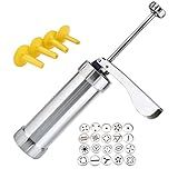 Máquina De Fazer Biscoitos Bolacha Cookie Press 20 Moldes