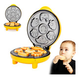 Máquina De Fazer Bolinho Cake Mini Waffle Bichinhos Elétrica
