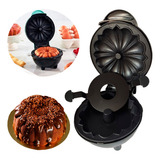 Máquina De Fazer Bolos Portátil Elétrica Assar Mini Bundt