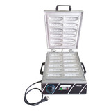 Máquina De Fazer Crepe Suíço 220v C 12 Cavidades Cor Inox 110v