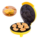 Maquina De Fazer Mini Cake Bolinhos Tesmostato Automatico Cor Amarelo 110v