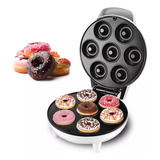 Máquina De Fazer Mini Donuts Rosquinha Confeitaria Elétrica Cor Preto 110