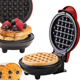 Máquina De Fazer Waffle 220v Ou 110v Grill Panqueca Elétrica