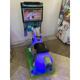 Máquina De Fliperama Kid Rader Modelo Cavalinho
