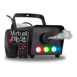 Maquina De Fumaca 600w 3 Leds 1 Watt Rgb Controle Sem Fio 220v