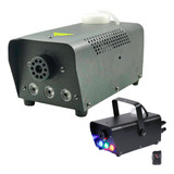 Maquina De Fumaça 600w 3 Leds Rgb Com Controle Sem Liquido
