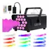 Maquina De Fumaça Dmx 18 Luz Led  Rc Control  13 Efectos Dj