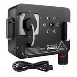 Máquina De Fumaça Festas 1200w 6 Leds Controle Dmx Dj Preto