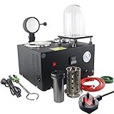 Máquina De Fundição A Vácuo E Derretimento Com Display Digital Para Refino De Alta Temperatura Ferramenta De Fundição De Joias De Metais Preciosos 1 2 HP Forno De Fusão De Ouro De 2 Kg 3 CFM