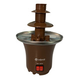 Máquina De Fundue De Chocolate Cascata Profissional Portátil