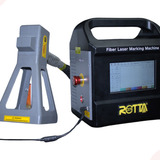 Máquina De Gravura A Laser Portátil Marcação Metal Rotta