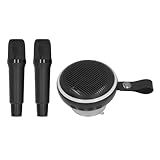 Máquina De Karaokê Plástico Completo Para Máquina De Karaokê Com Saída De Alta Potência à Prova D água Para Casa Preto