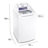 Máquina De Lavar Electrolux 8 5kg Branca Turbo Lac09 127v