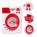 Máquina De Lavar Infantil De Brinquedo My Home Com Luz E Som