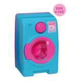 Máquina De Lavar Roupa Brinquedo Home Love Som E Luz Usual