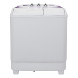 Máquina De Lavar Semi automática Praxis Twin Tub Inverter Branca 10kg 127 v