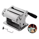 Maquina De Macarrão 3 Tipos De Massa Inox Mundial Hercules Cor Prateado