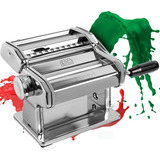 Máquina De Macarrão E Massa Cilindro Inox Marcato Atlas 150