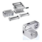 Máquina De Macarrão Marcato Set Multipast E Motor 110 127 V