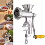 Maquina De Moer Moedor Carne N10 Fazer Hambúrguer Manual Embutidos Linguiça 10mm