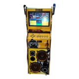 Maquina De Musica Jukebox Karaoke 7x1 Tela 17 P Wa Diversoes