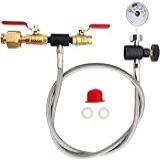 Máquina De Refrigerante Adaptador De Refil De Cilindro De CO2 Mangueira Para Máquina De Refrigerante Estação De Recarga De Recipiente De CO2 Para Encher Garrafa De CO2 Azul De Refrigerante